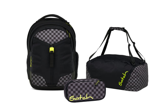 Schulrucksack-Set MATCH Dark Skate 3-teilig, Kollektion 2025