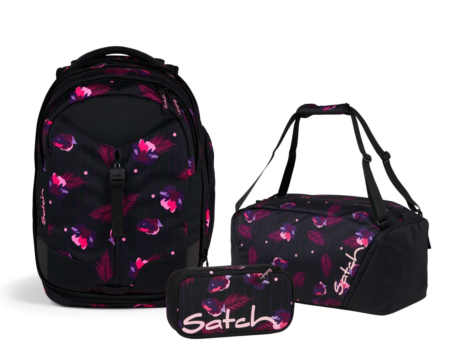 Schulrucksack-Set MATCH Mystic Nights 3-teilig, Kollektion 2025