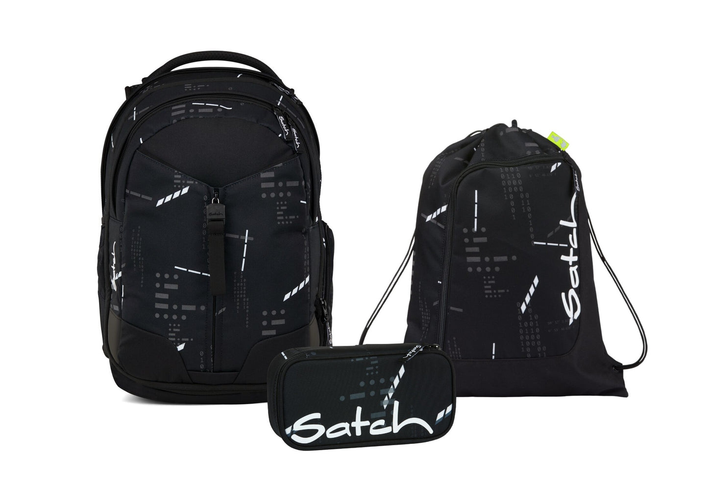 Schulrucksack-Set MATCH Ninja Matrix 3-teilig, Kollektion 2025