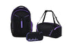 Schulrucksack-Set MATCH Purple Phantom 3-teilig, Kollektion 2025