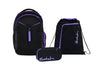 Schulrucksack-Set MATCH Purple Phantom 3-teilig, Kollektion 2025