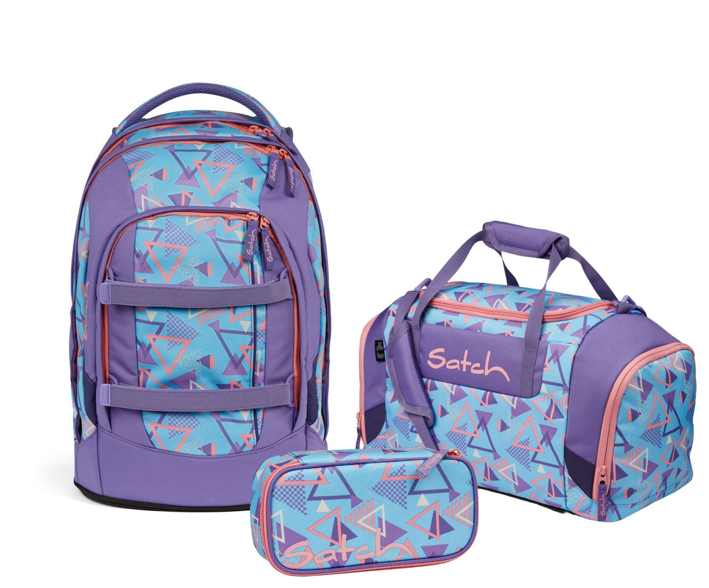 Schulrucksack-Set PACK 80s Dance 3-teilig, Kollektion 2024