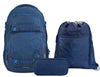 Schulrucksack-Set PORTER Blue Motion 3-teilig