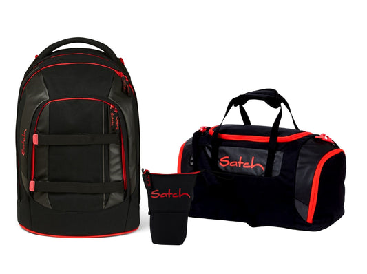 Schulrucksack-Set PACK Fire Phantom 3-teilig, Kollektion 2023