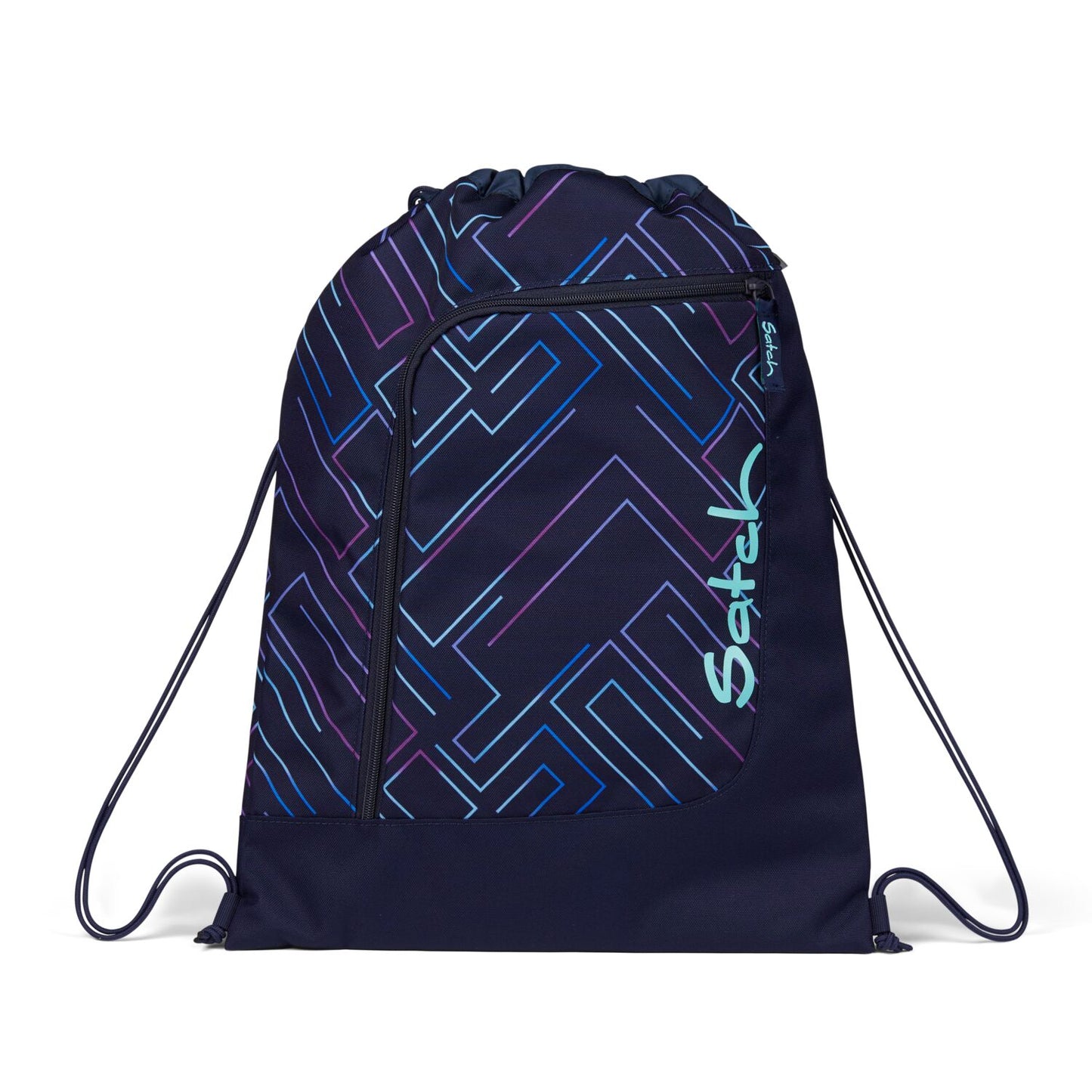 Schulrucksack-Set AIR Purple Laser 6-teilig, Kollektion 23/24