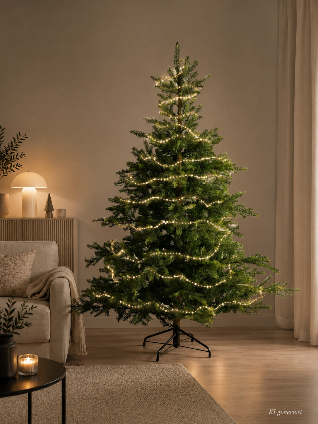 Lichterkette STRING LIGHTS TWINKLE 567 LED 9 m, warm weiß, Silberdraht
