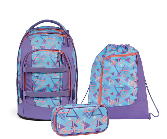 Schulrucksack-Set PACK 80s Dance 3-teilig, Kollektion 2024