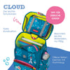 Schulranzen-Set CLOUD FLASH Butterfly Luna 5-teilig