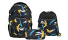 Schulrucksack MATE Crazy Artnight 3-teilig