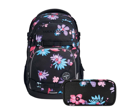 Schulrucksack PORTER Floral Artnight 2-teilig