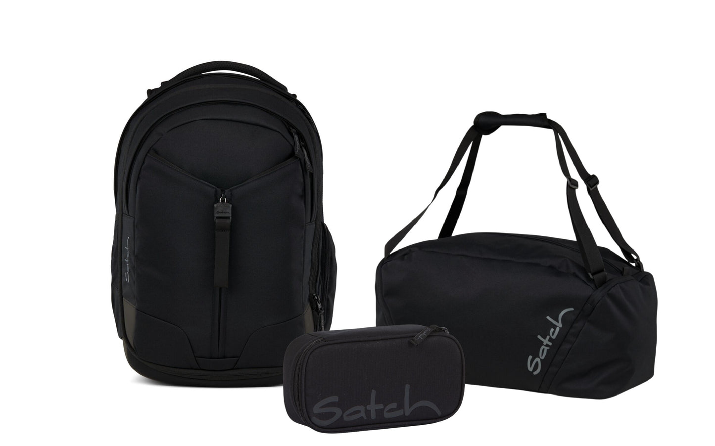 Schulrucksack-Set MATCH Blackjack 3-teilig, Kollektion 2025