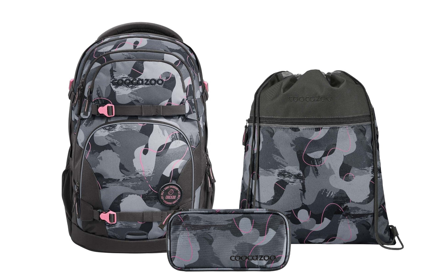 Schulrucksack PORTER Bubble Brush 3-teilig