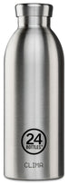 Edelstahl Trinkflasche Brushed Steel 0,5 l