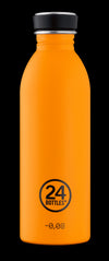 Edelstahl Trinkflasche Orange 0,5 l