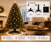 Drehbarer elektrischer Weihnachtsbaumständer 64 cm, mit Stromanschluss