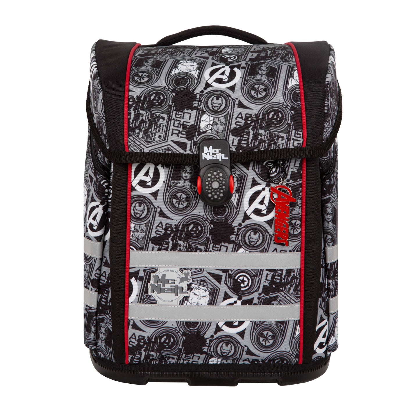 Schulranzen-Set PERFECTO, MARVEL AVENGERS 6-teilig