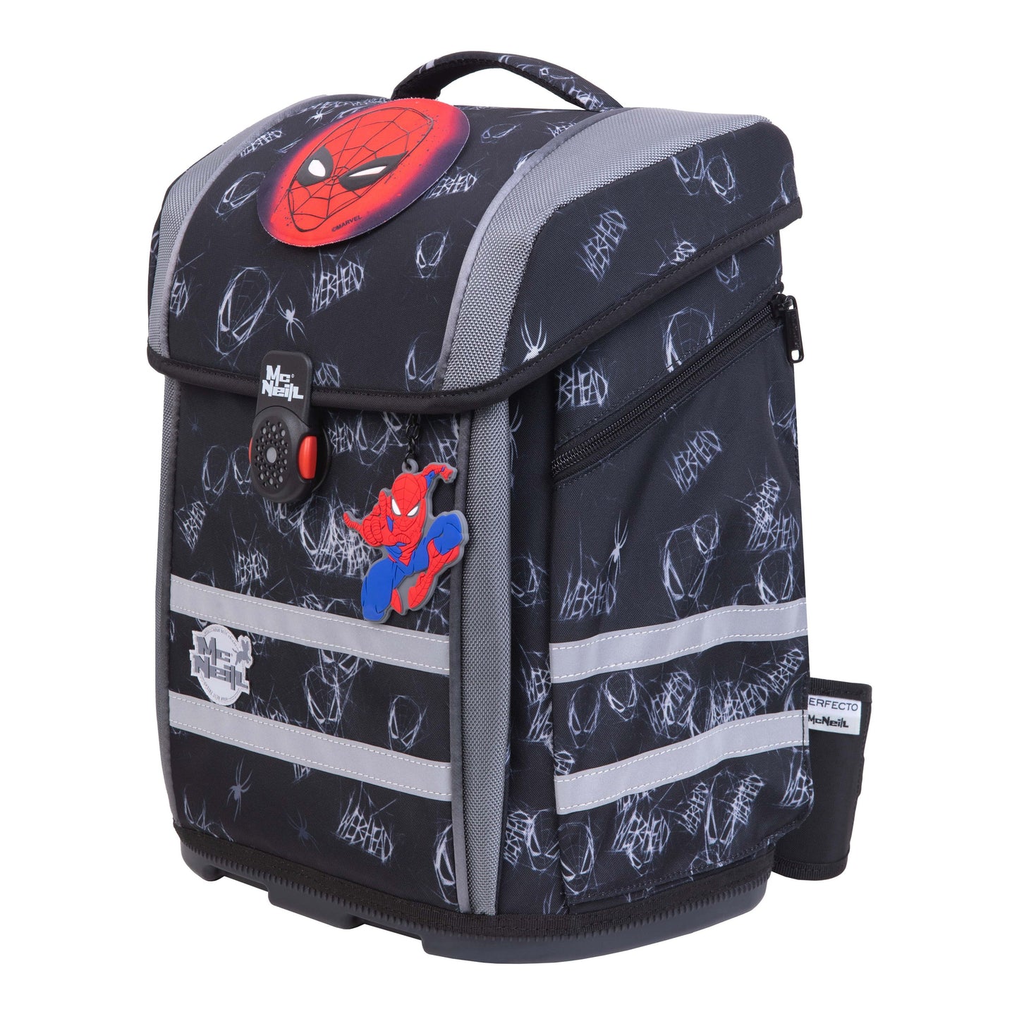 Schulranzen-Set PERFECTO, MARVEL SPIDERMAN II 5-teilig