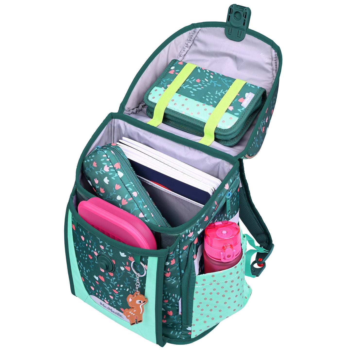 Schulranzen-Set PRIMO, DEARY 9-teilig