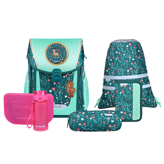 Schulranzen-Set PRIMO, DEARY 9-teilig