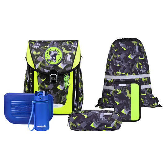 Schulranzen-Set PRIMO, DINOPARK 9-teilig