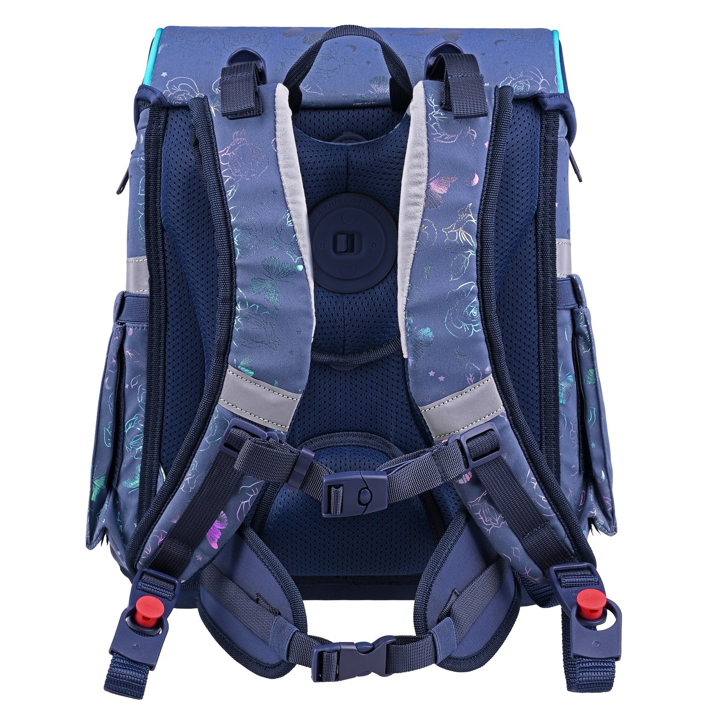 Schulranzen-Set PRIMO, ROSES 9-teilig