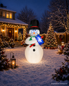 Aufblasbare Weihnachtsfigur Schneemann, 70 x 80 x 175 cm