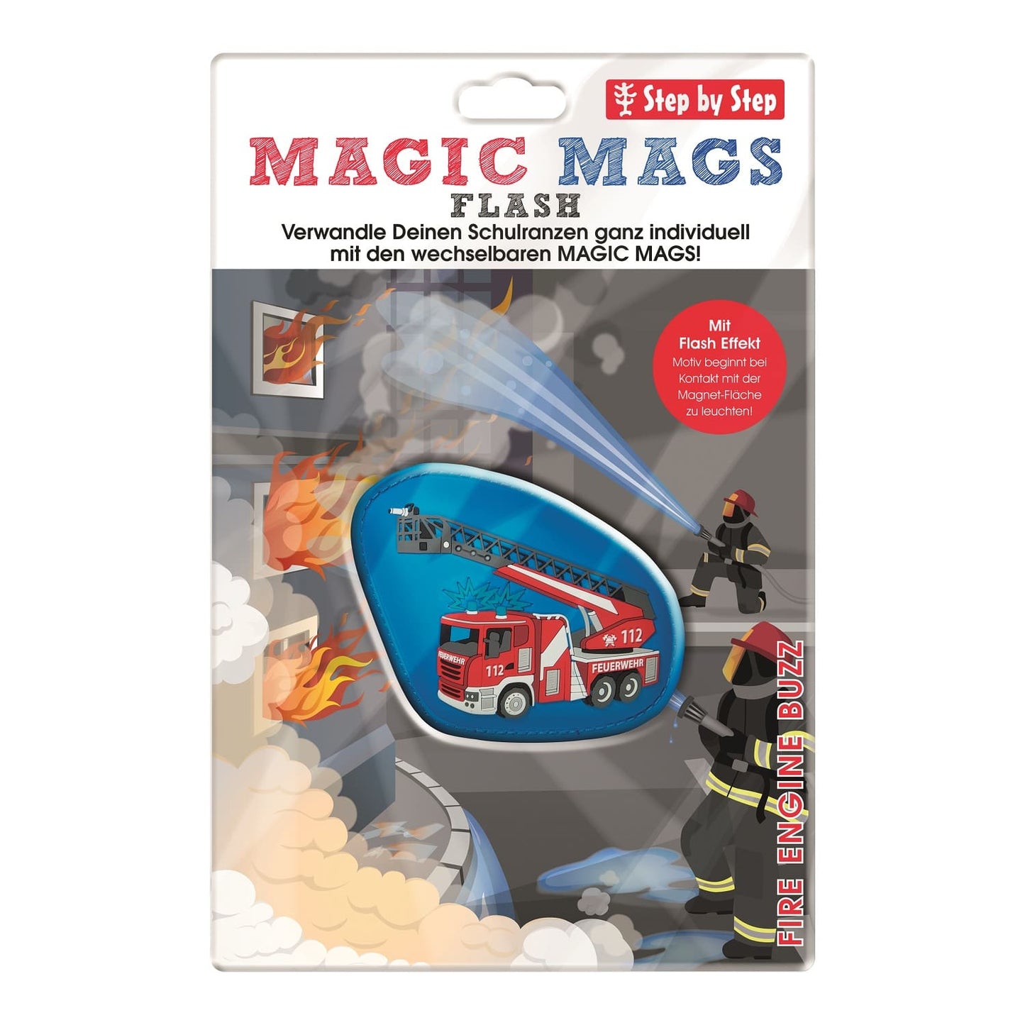 MAGIC MAGS FLASH Fire Engine Buzz 1-teilig