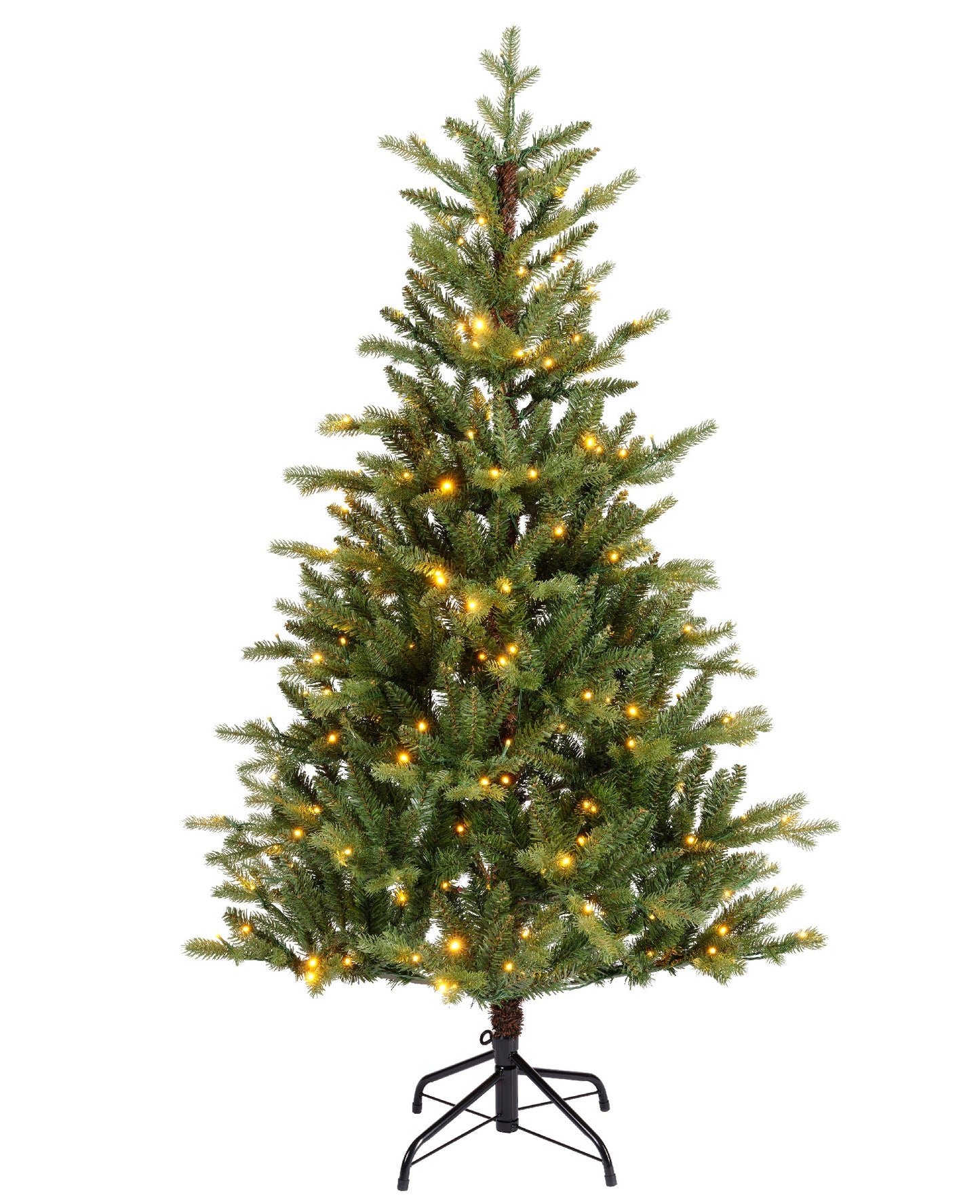 Künstlicher Weihnachtsbaum Allison Pine grün, 180 cm, beleuchtet: warm weiß/klassisch warm