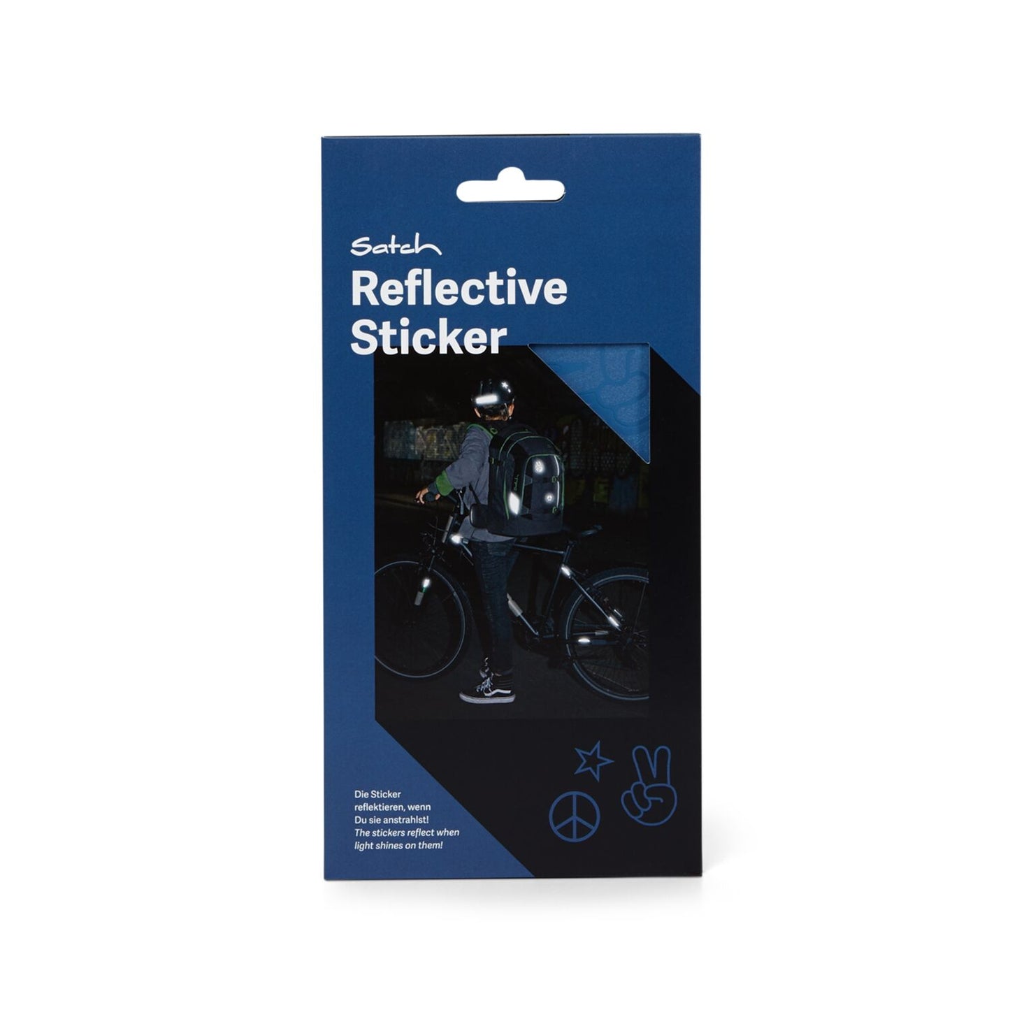 Reflective Sticker blau